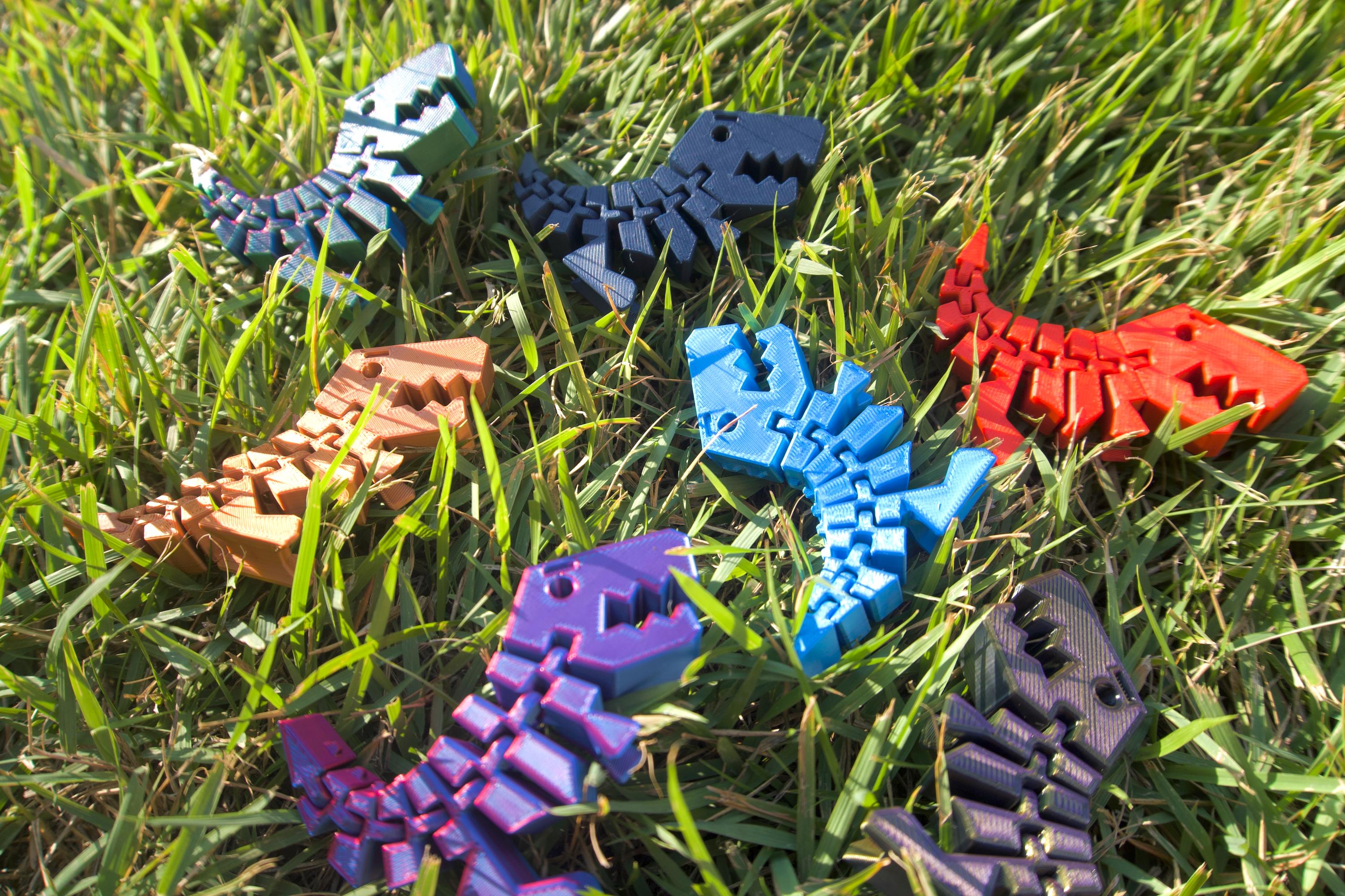 Flexi Rex - Flexible 3D Print