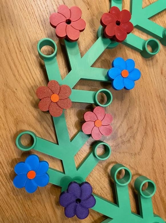 Giant Building Block Wreath + Extras - 3D Print
