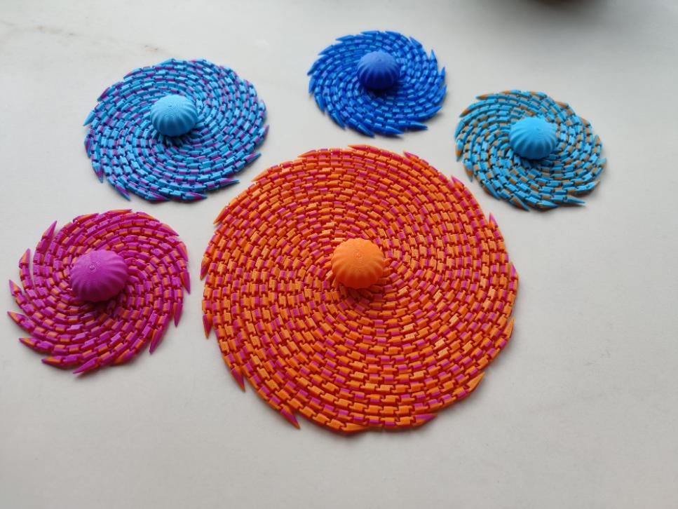 Articulated Jellyfish - 3D Print