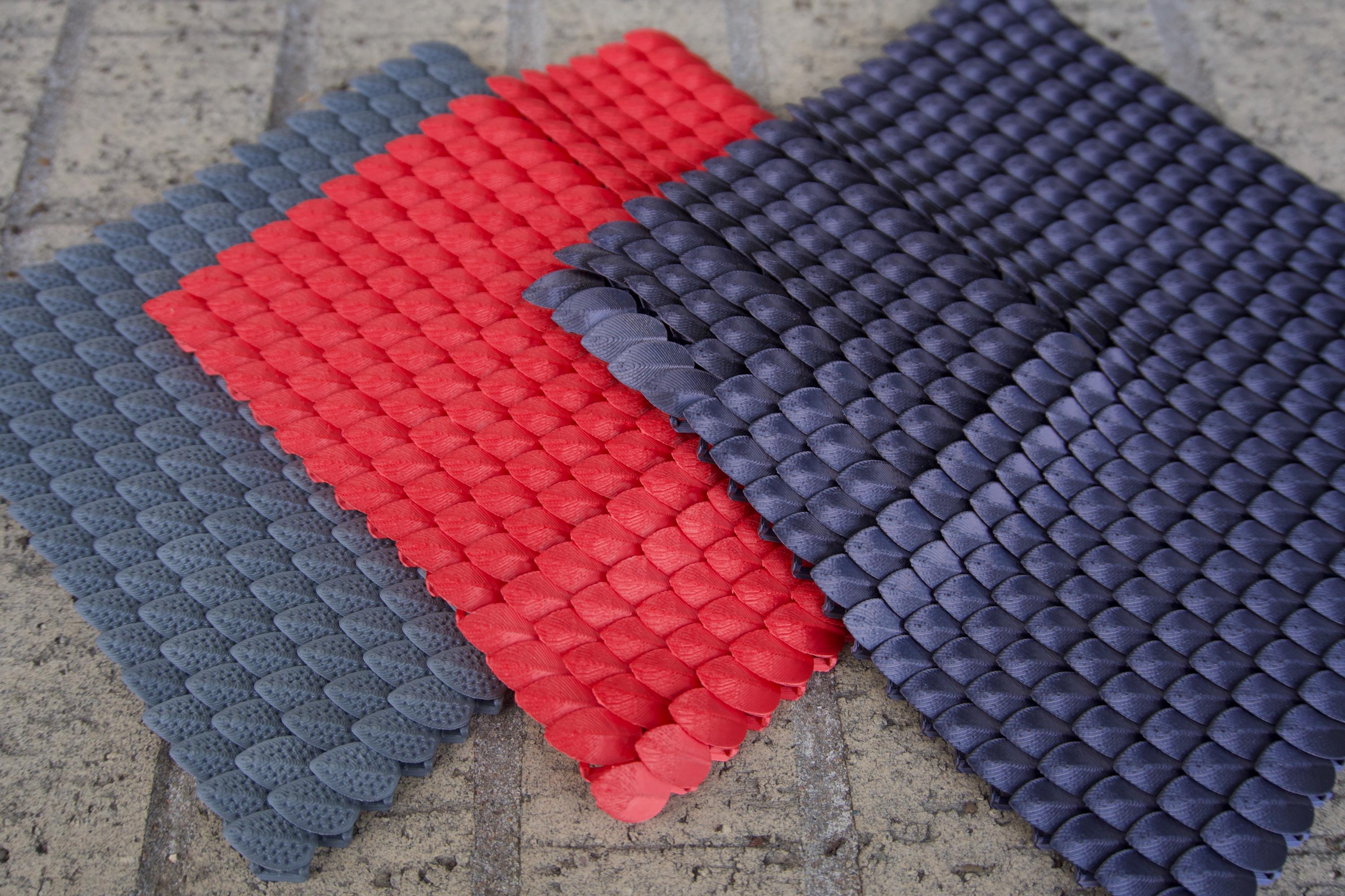 Dragon Scale Chainmail - 3D Print