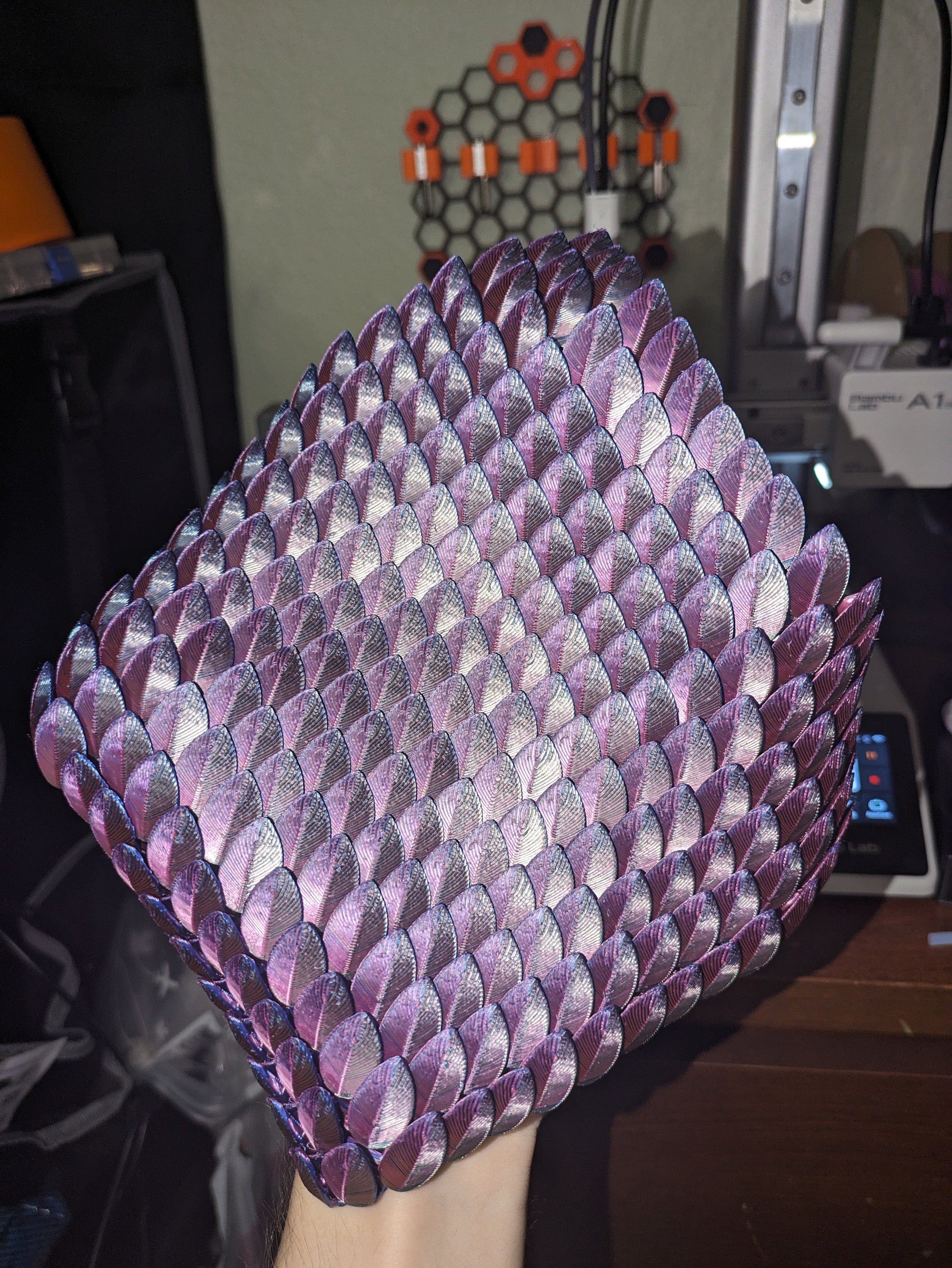Dragon Scale Chainmail - 3D Print
