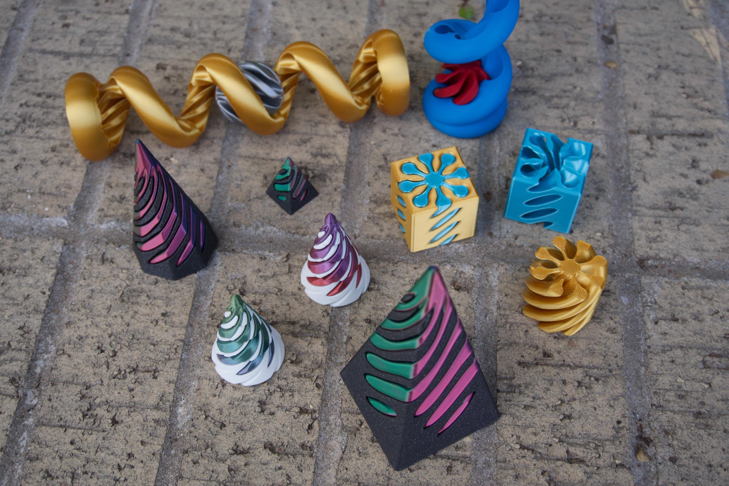 Spiral Twist Puzzles - 3D Print