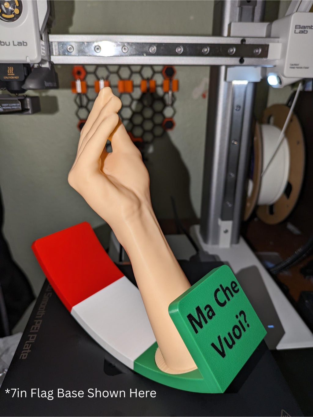 3D Printed Italian Hand Gesture Fidget Toy: What's a Matta With You Meme