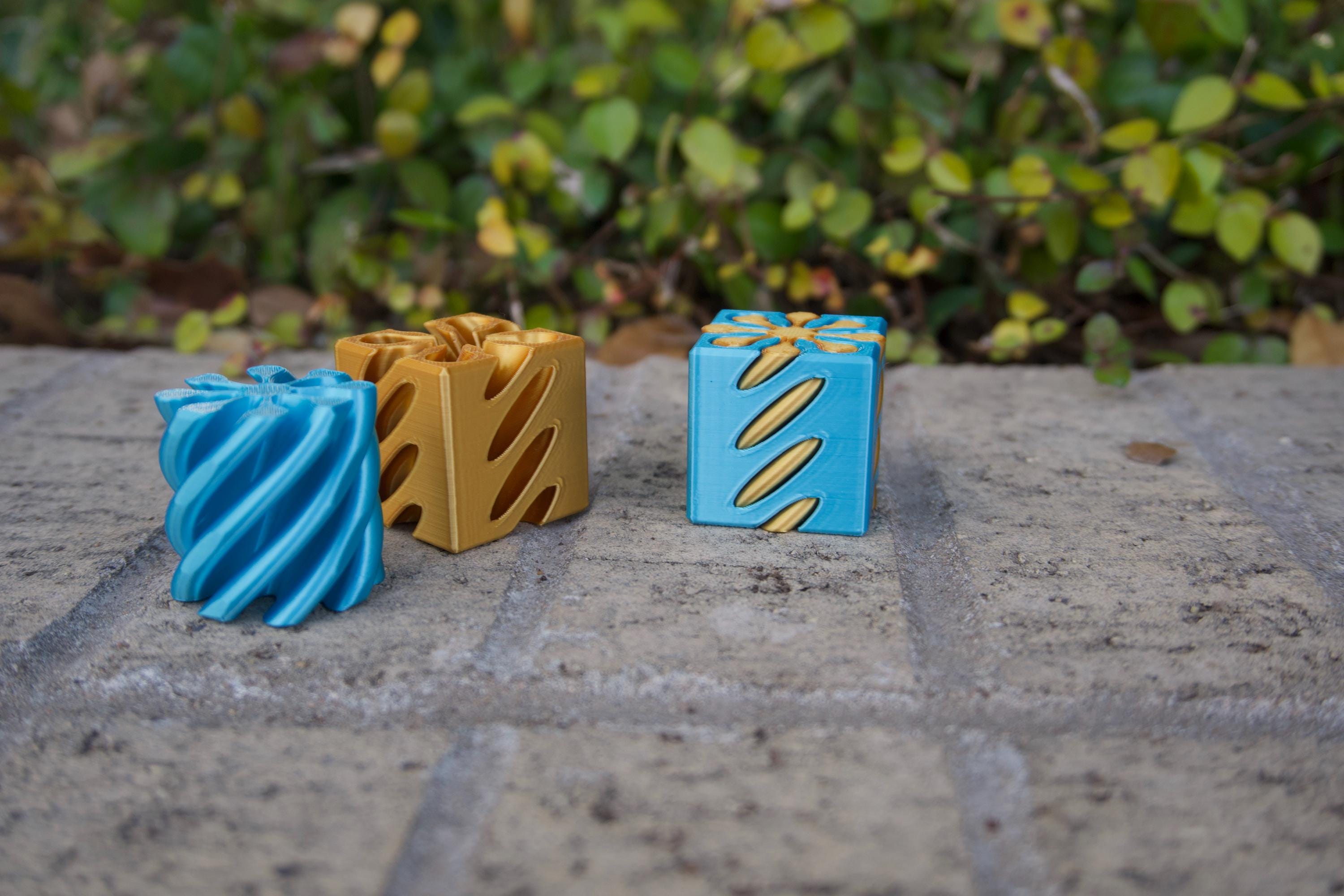 Spiral Twist Puzzles - 3D Print