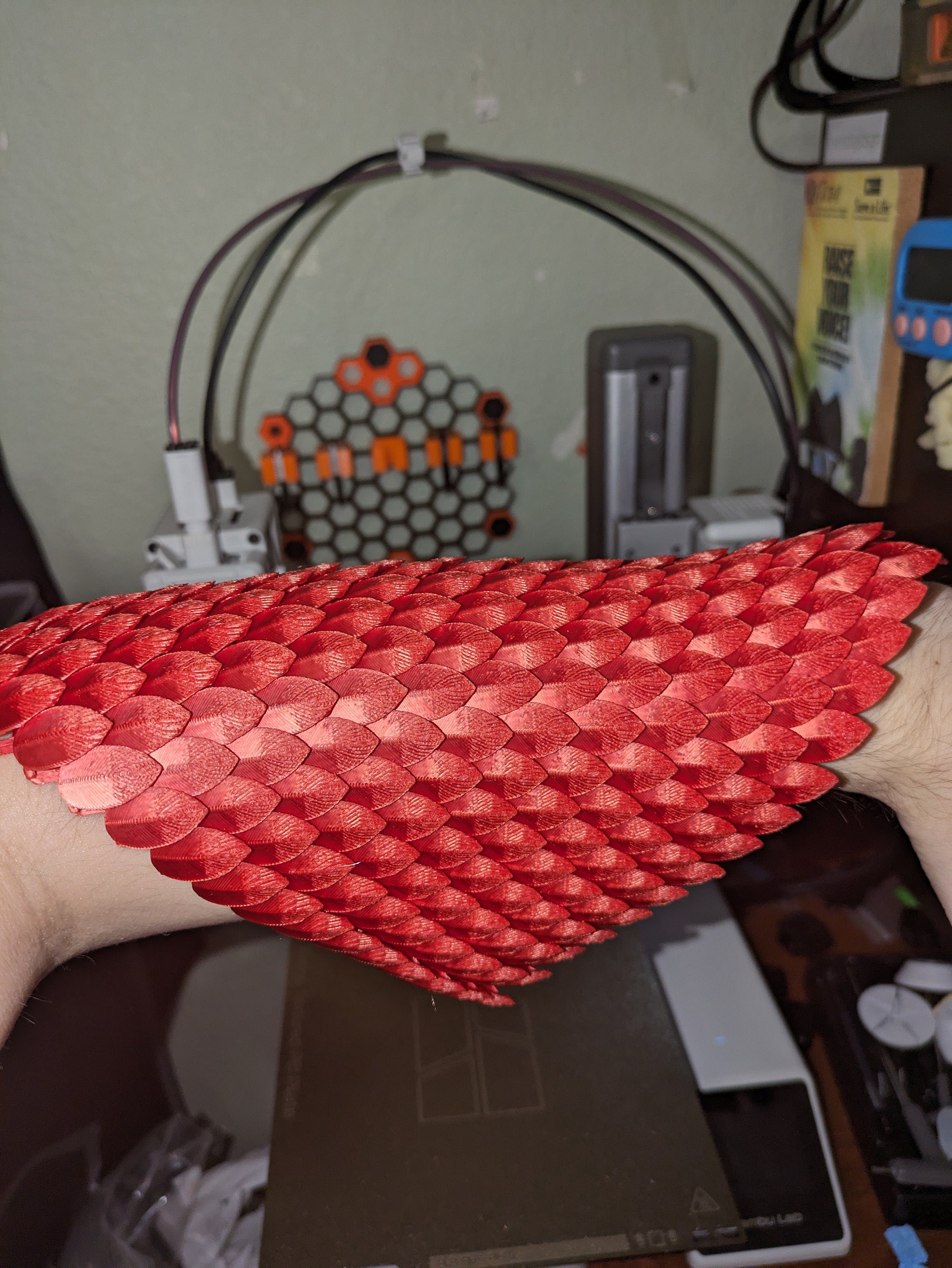 Dragon Scale Chainmail - 3D Print