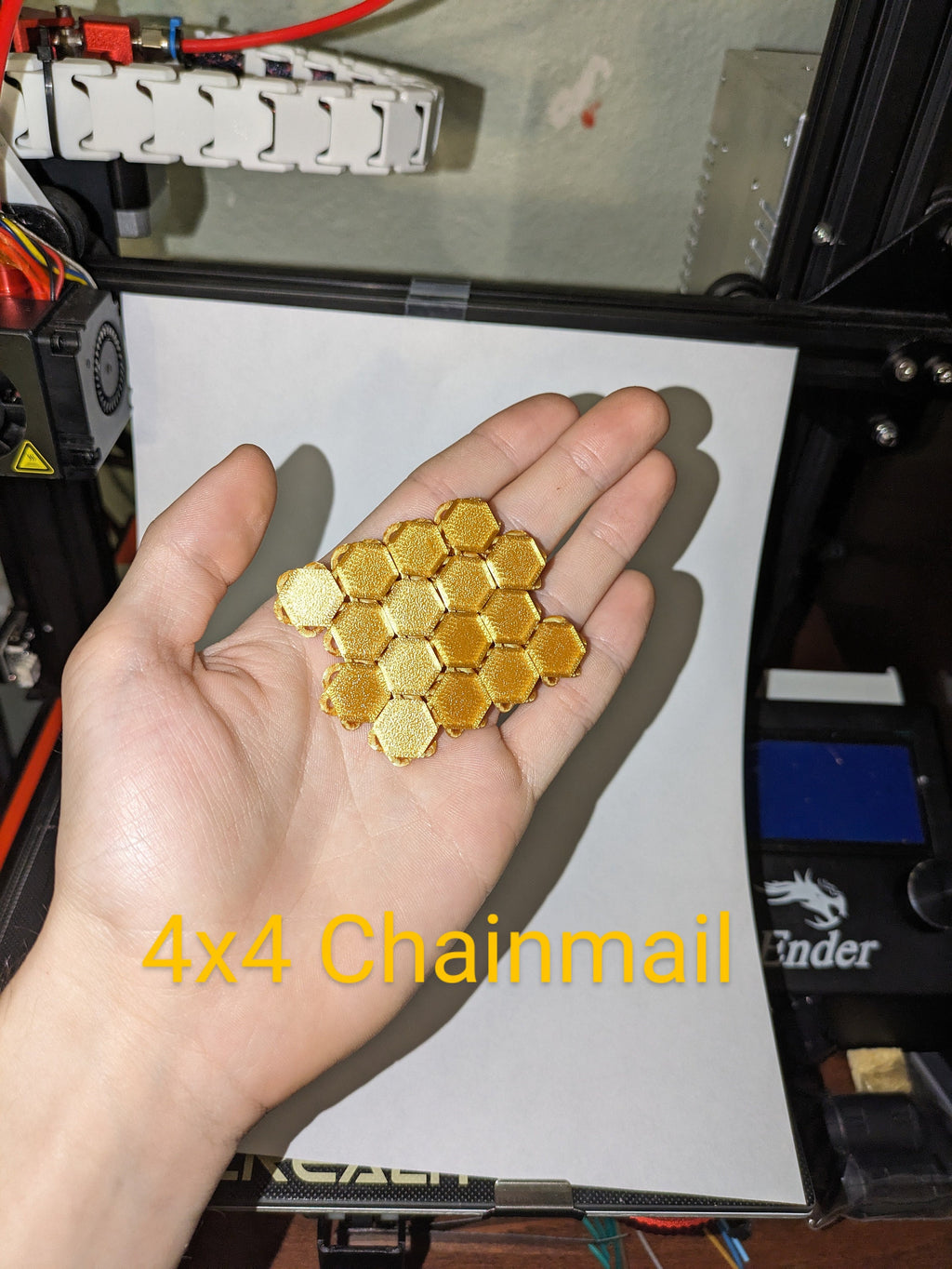 Nasa Chainmail Fabric - Flexible 3D Print