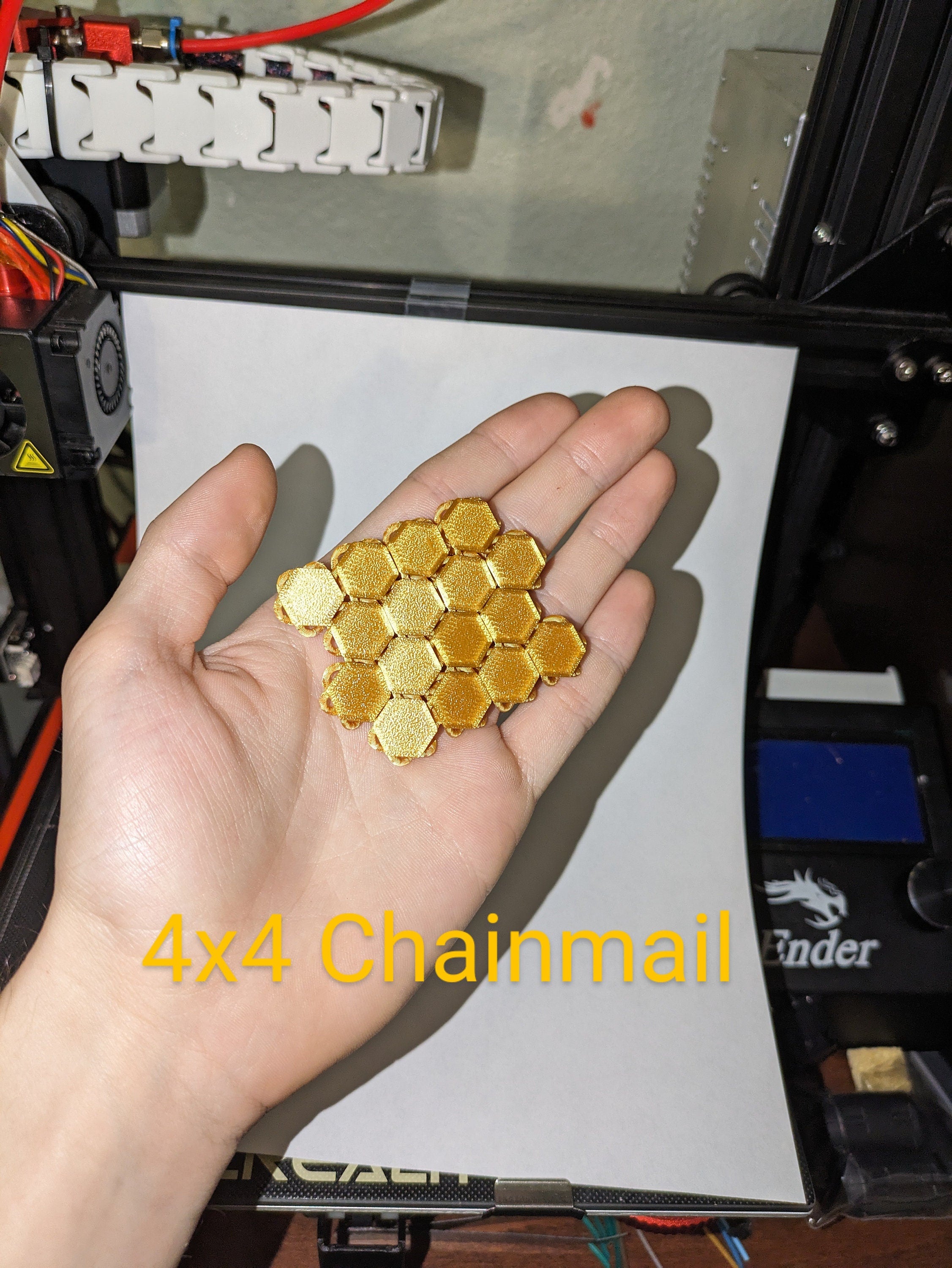 Nasa Chainmail Fabric - Flexible 3D Print