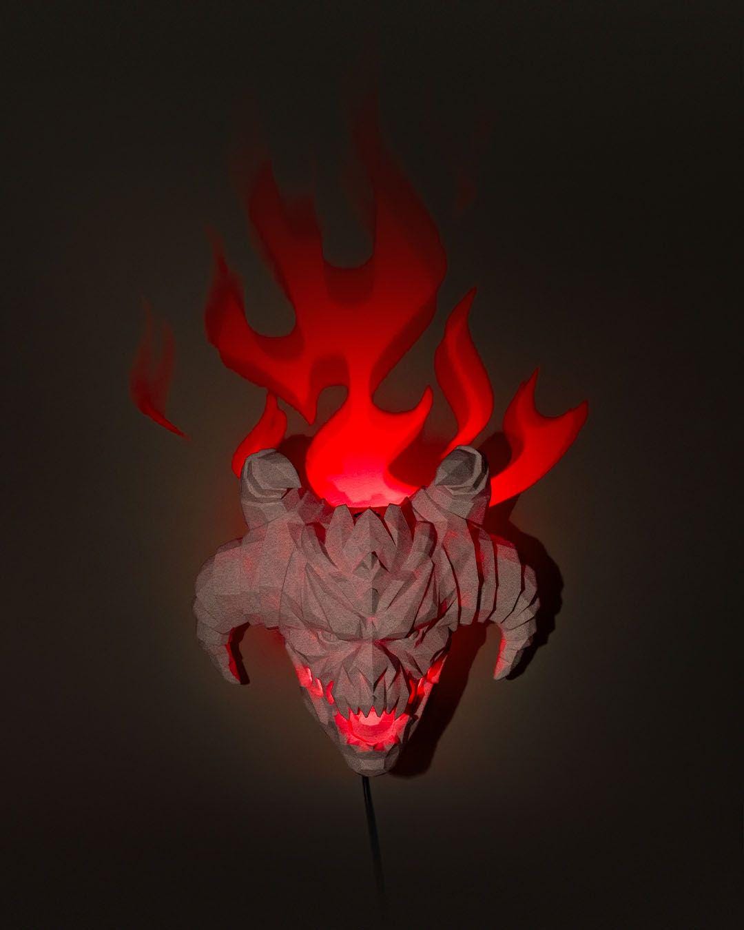 Wall Shadow Lamp Collection - 3D Printed