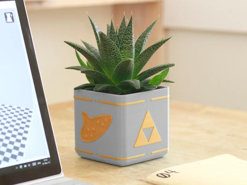 Custom Desk Planter Boxes - 3D Print