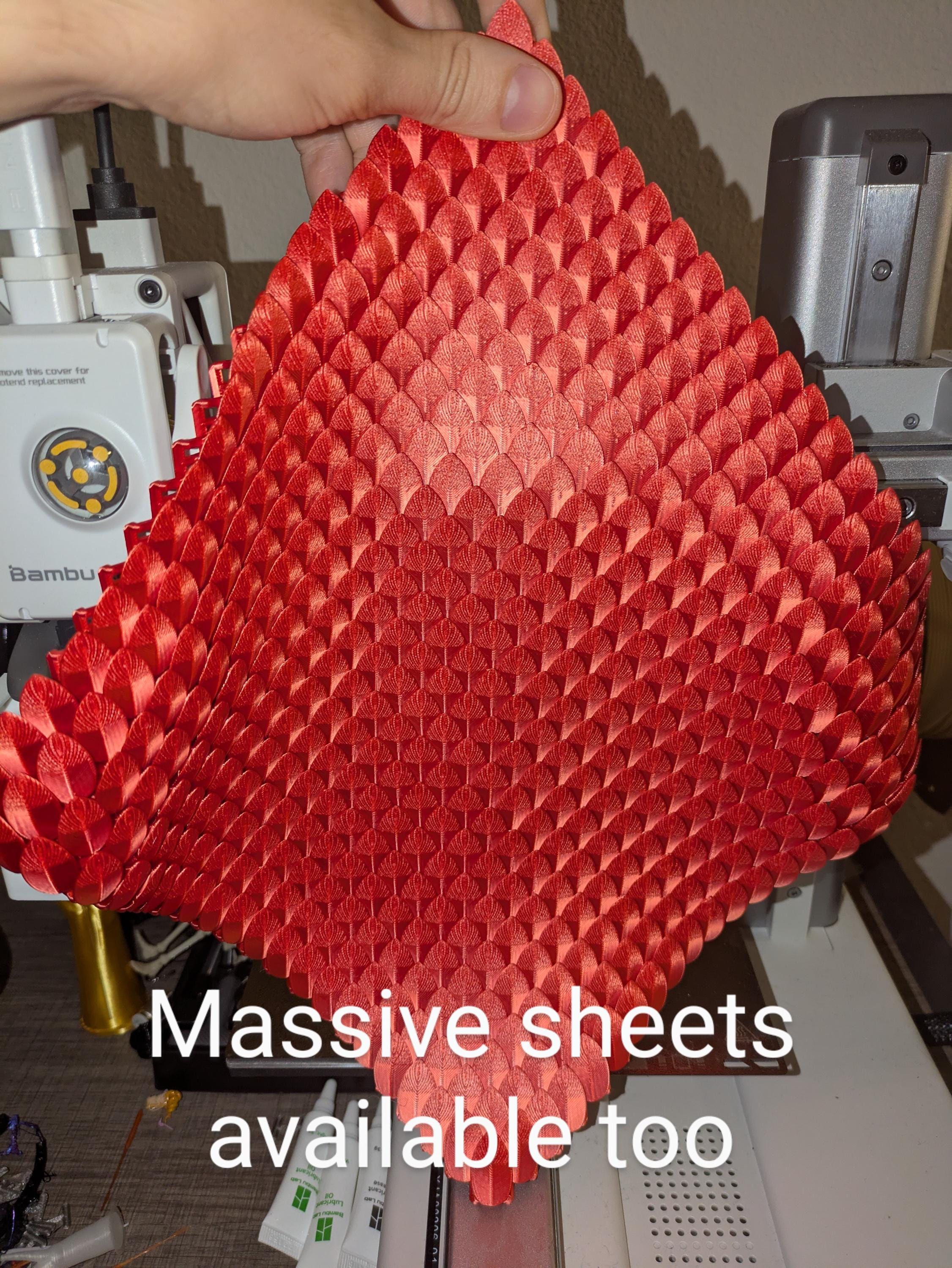 Dragon Scale Chainmail - 3D Print
