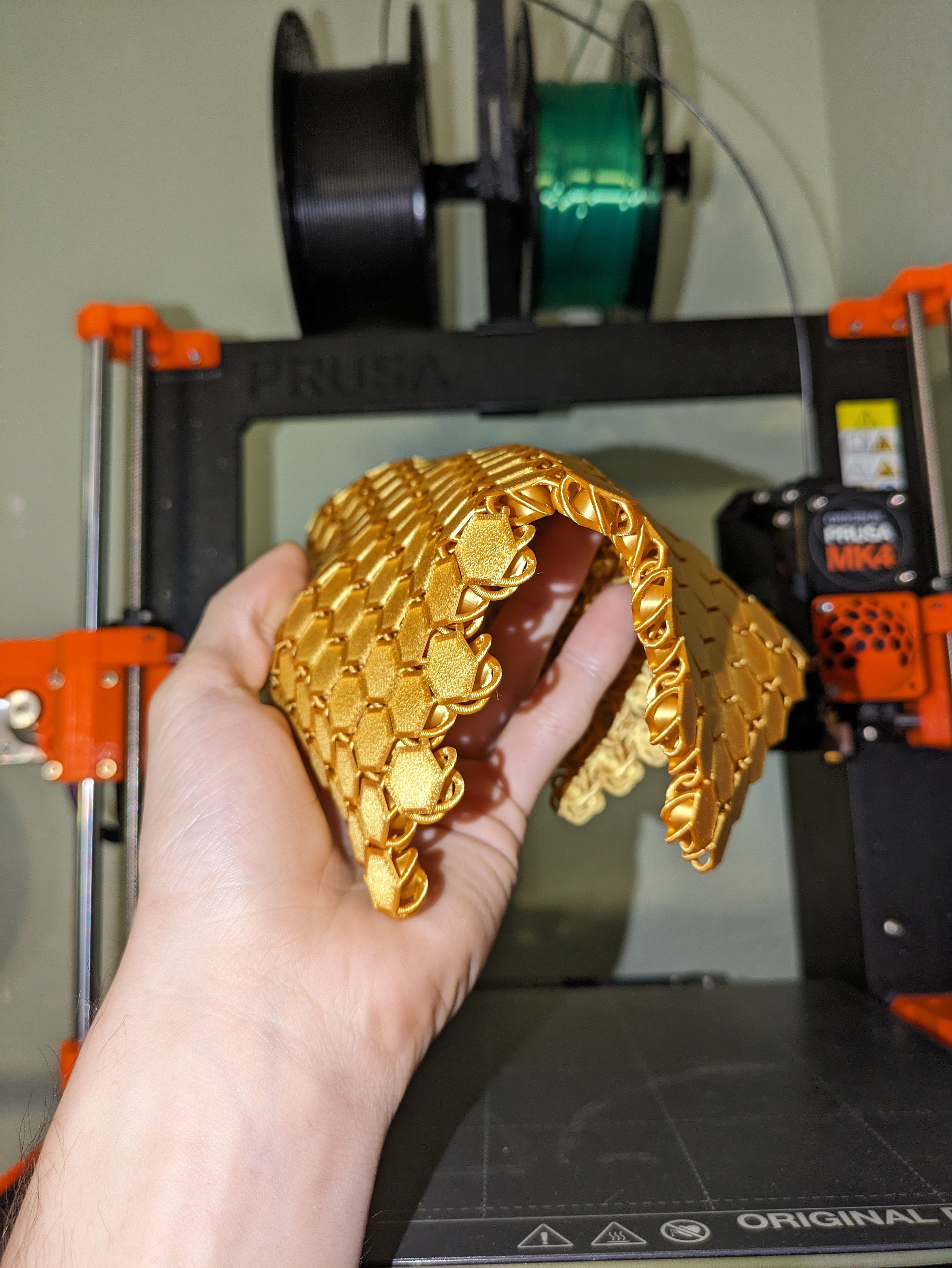 Nasa Chainmail Fabric - Flexible 3D Print