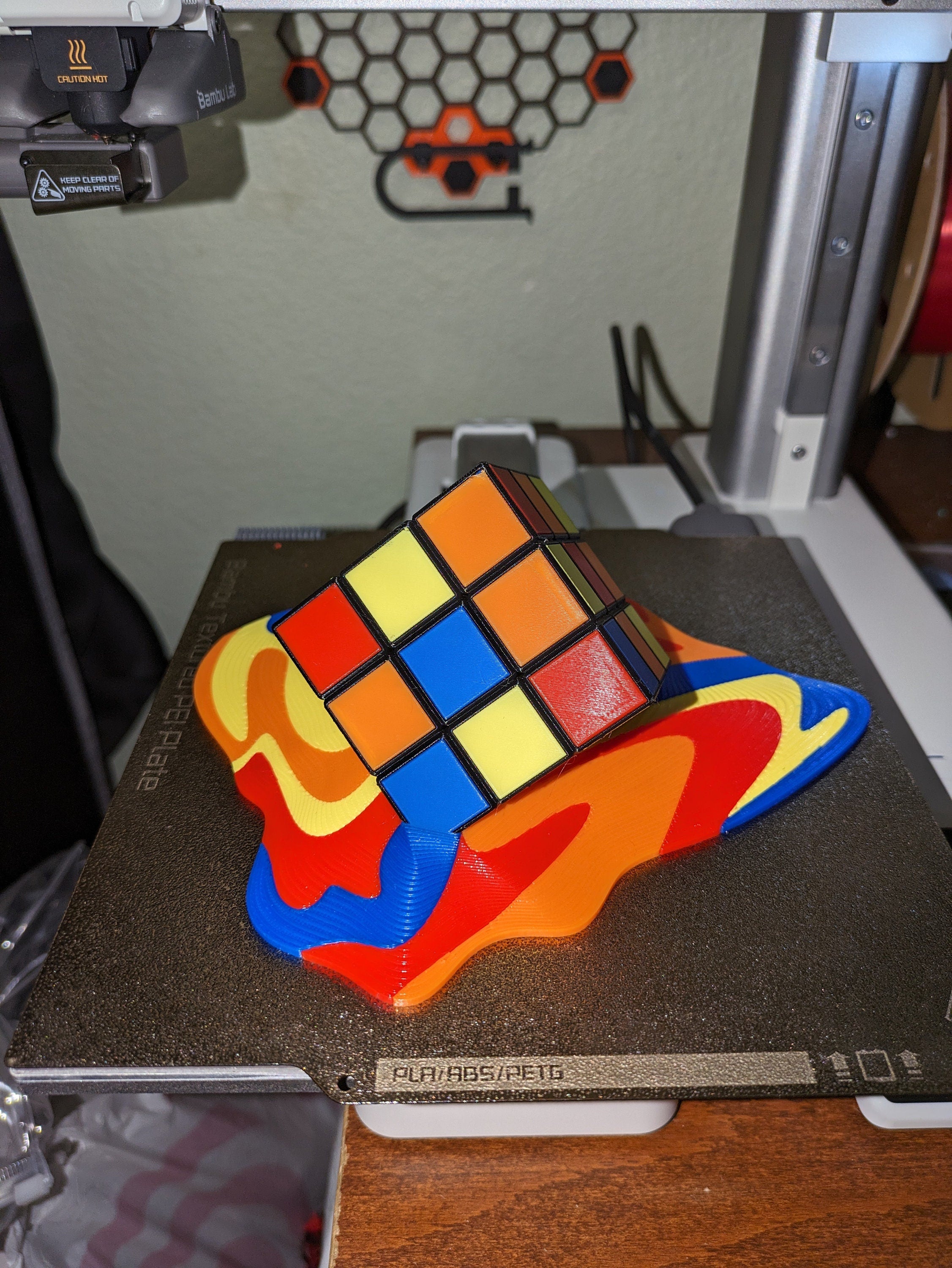 Melting Rubik's Cube - 3D Print